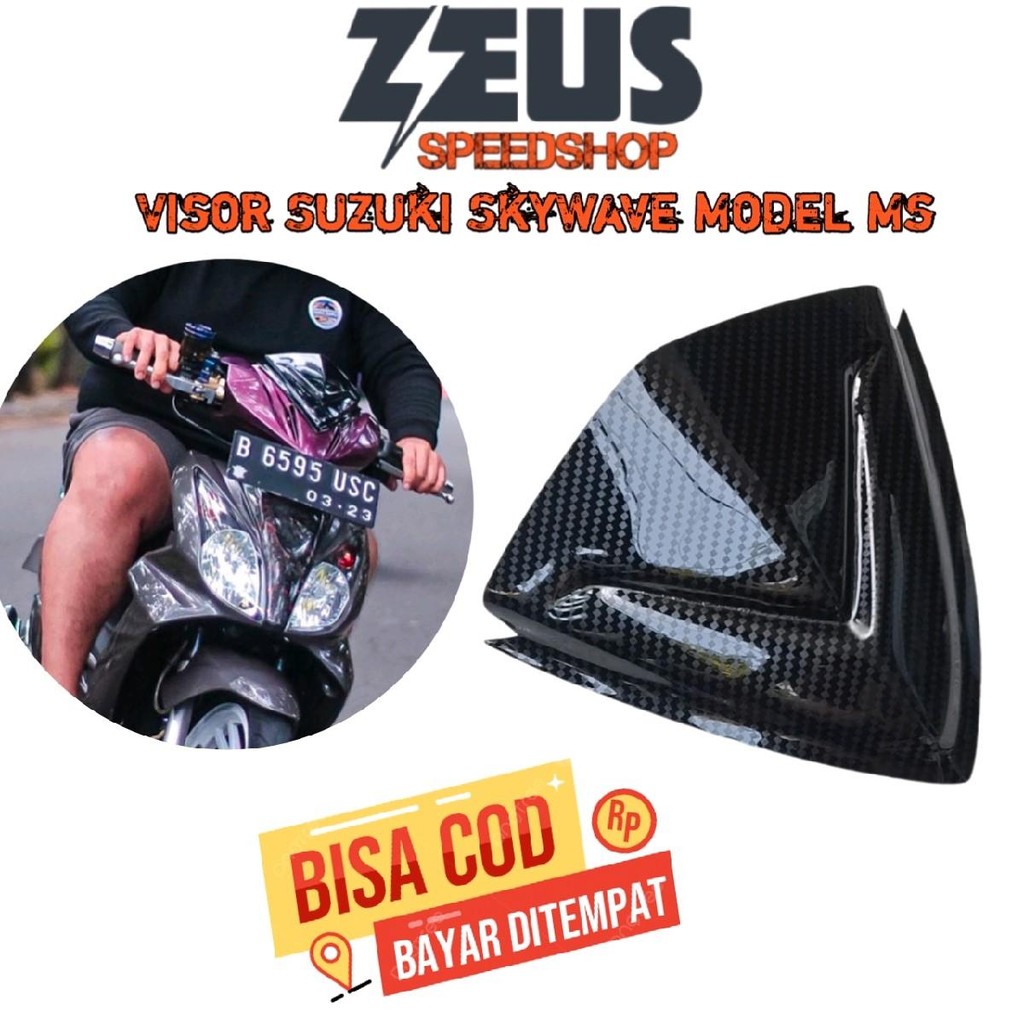 VISOR TERBARU SUZUKI SKYWAVE 125 VARIASI TERBARU SKYWAVE 125 Motorcycle Aksesoris