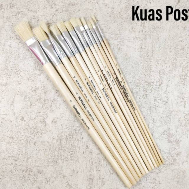 

[S_ATK] (1PCS) KUAS POSTER LUKIS NO 3 / 4 / 5