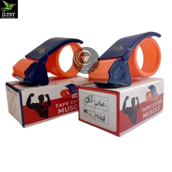

Tape Dispenser Lakban Cutter Pemotong Murah Berkualitas Semi otomatis
