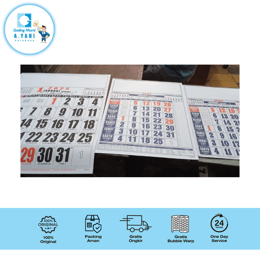 

KALENDER DINDING TAHUN 2025