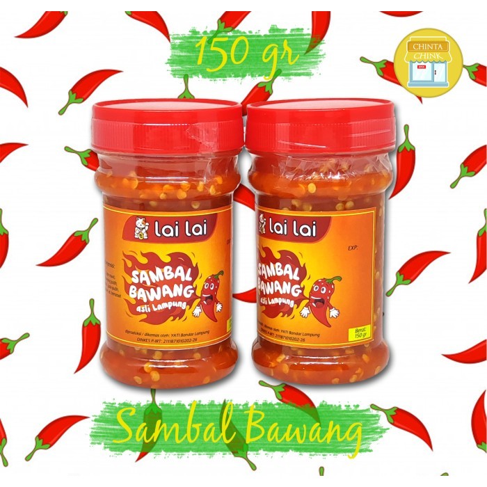 

Lai Lai Sambal Bawang Siap Saji Asli Cabe Lampung Botol Kecil Sambal Bawang Lai Lai Khas Lampung