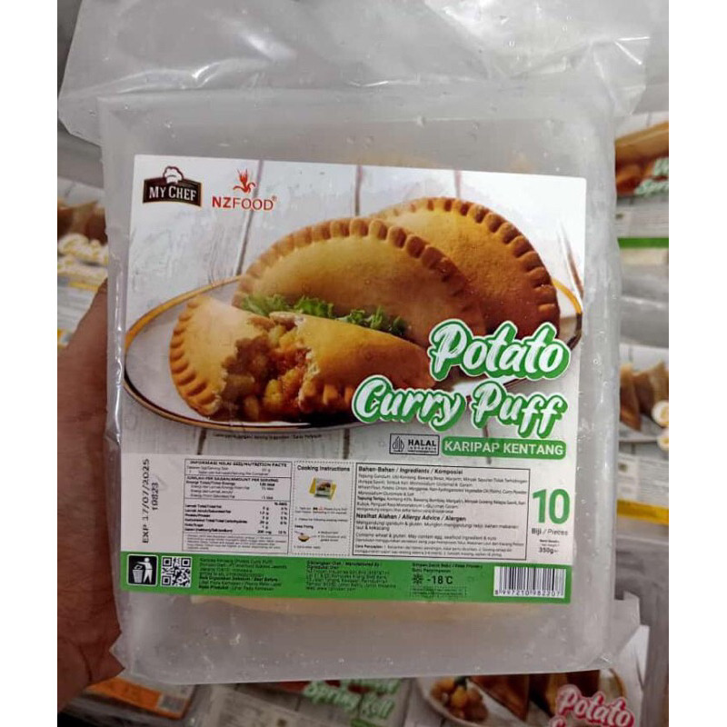 

MY CHEF Potato Curry Puff 350gr