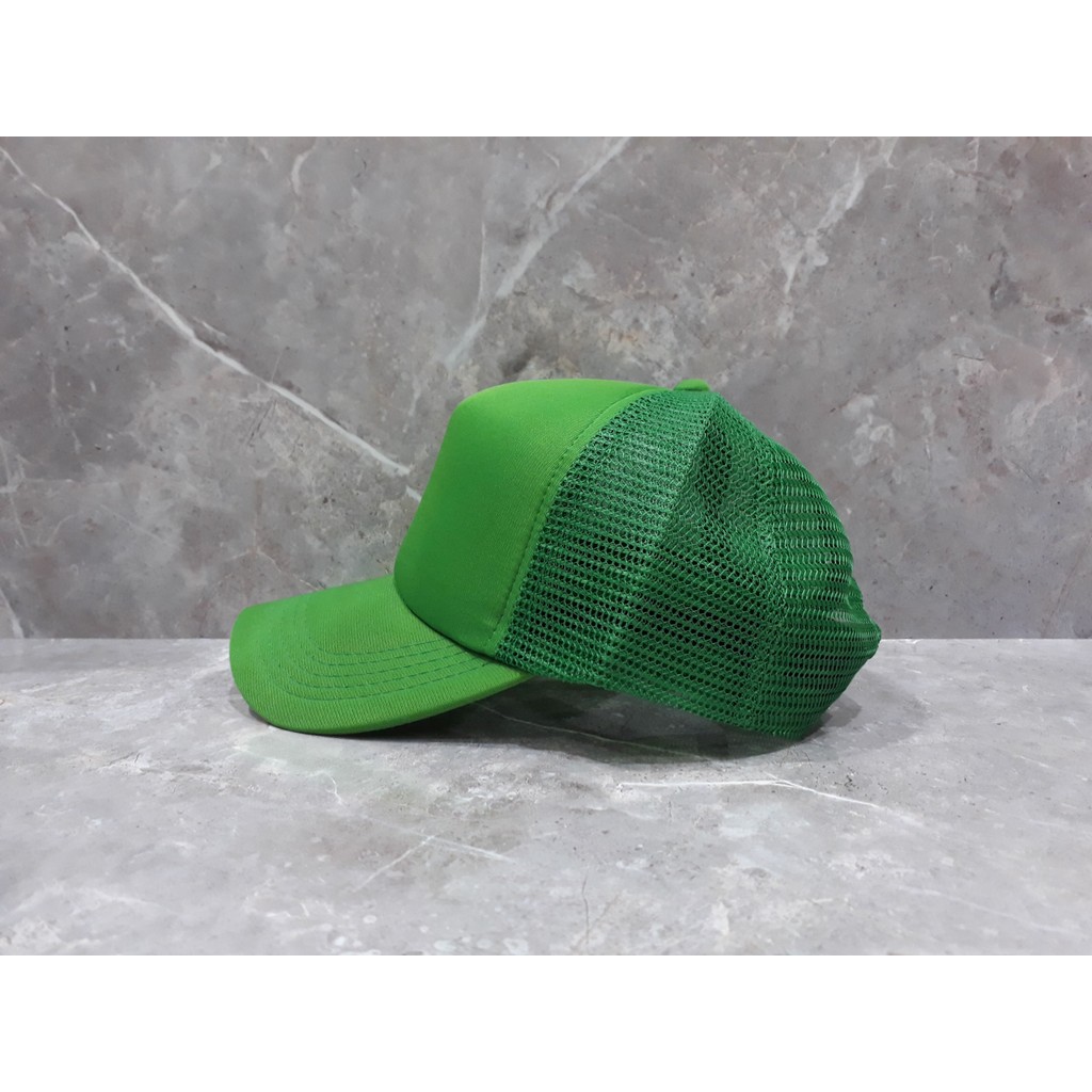 TOPI JARING TRUCKER BASEBALL POLOS PRIA WANITA DEWASA BISBOL CEWEK DISTRO COWOK LAKI LAKI WARNA HITA