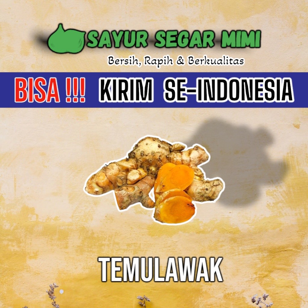 

Temulawak 250Gram - Sayur Palembang
