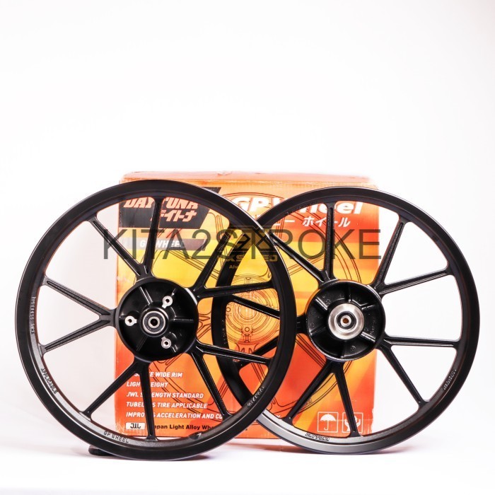 READY VELG DAYTONA GP WHEEL YAMAHA JUPITER MX KING BLACK DISC 2 DTGPW4716B ORIGINAL