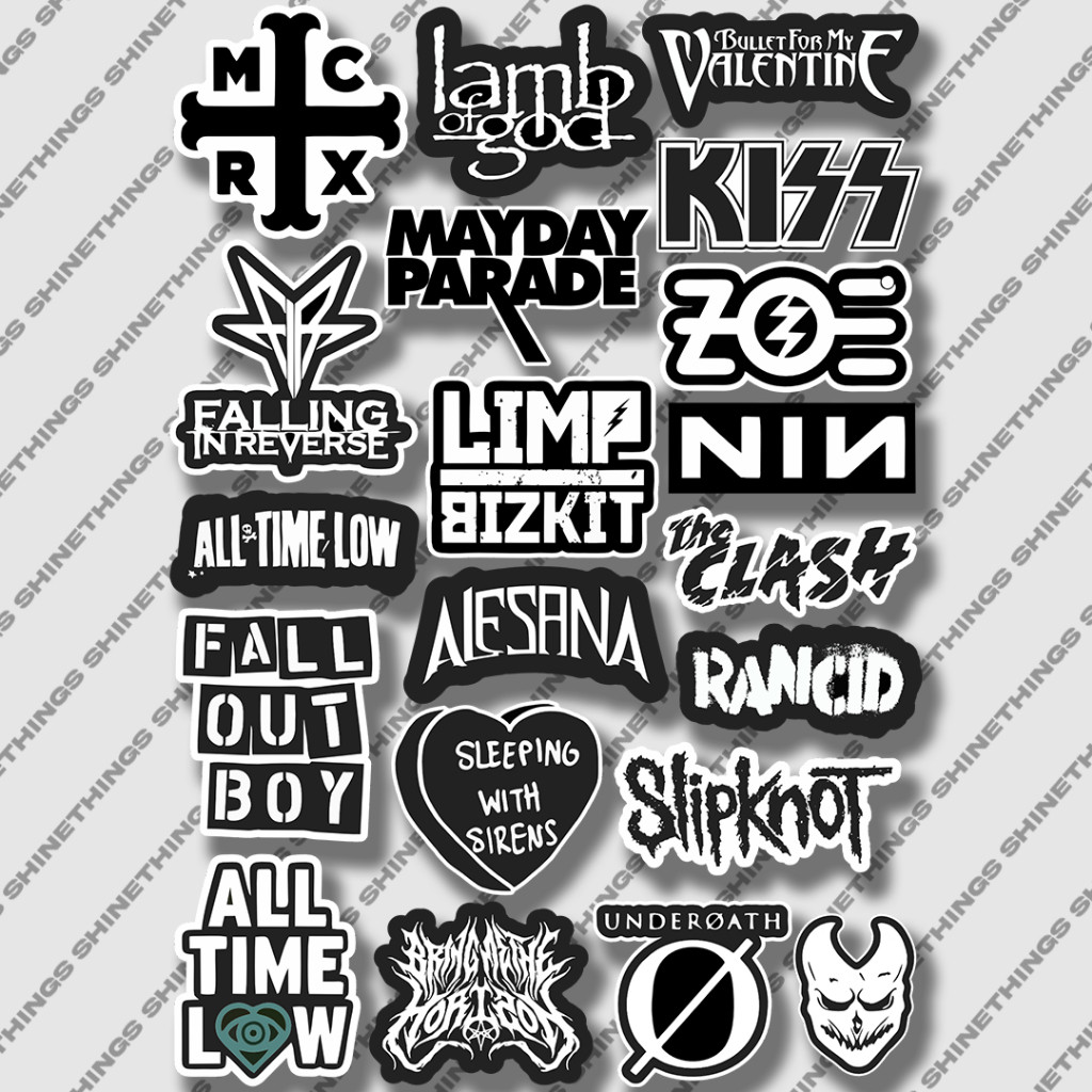 

Sticker Band metal Bring Me The Horizon stiker BMTH || Stiker helm case hp