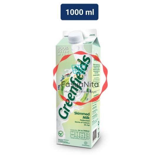 Greenfields Fresh Milk Skim 1000 ml - Fasyanita Denpasar