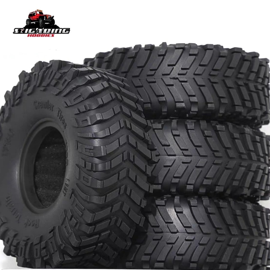 4 Pcs Ban RC Adventure Clone RC4WD Mickey Thompson Baja Claw 1.9 120mmx44mm 1/10