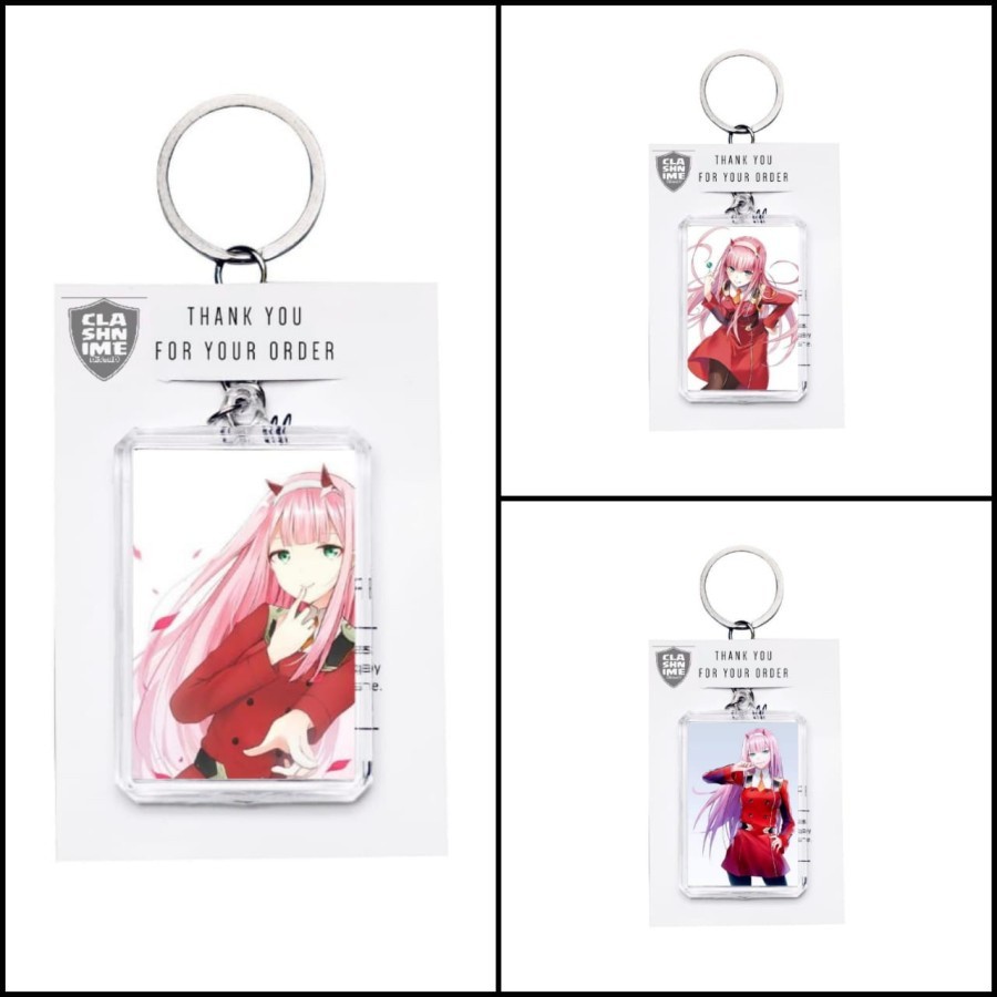 Ganci Gantungan Kunci Anime Zero Two