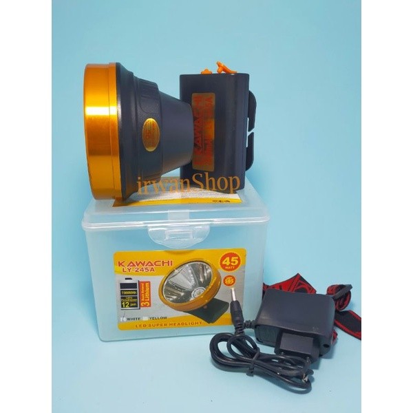 PILIHANSHOPE Senter Kepala Kawachi LY 245 45 Watt Senter Kepala Jumbo