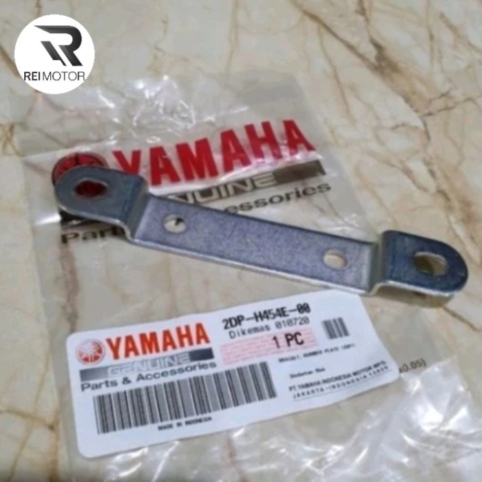 BRACKET BREKET BESI DUDUKAN PLAT NOMOR DEPAN NMAX N MAX LEXI OLD ORI ASLI YGP 2DP-H454E BERKUALITAS