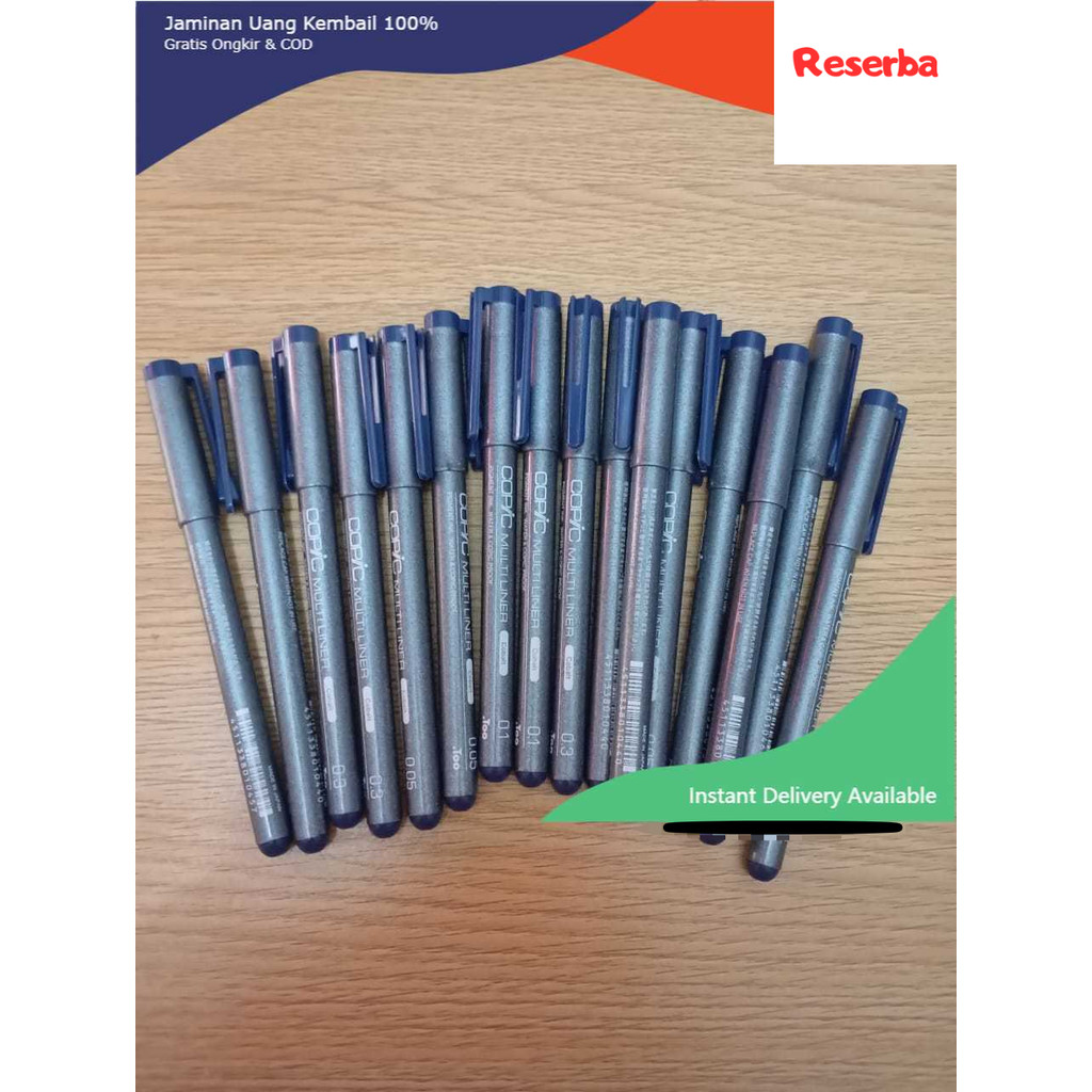

COPIC Multiliner Color Cobalt Blue Satuan Drawing Pen ( Clearance Sale)