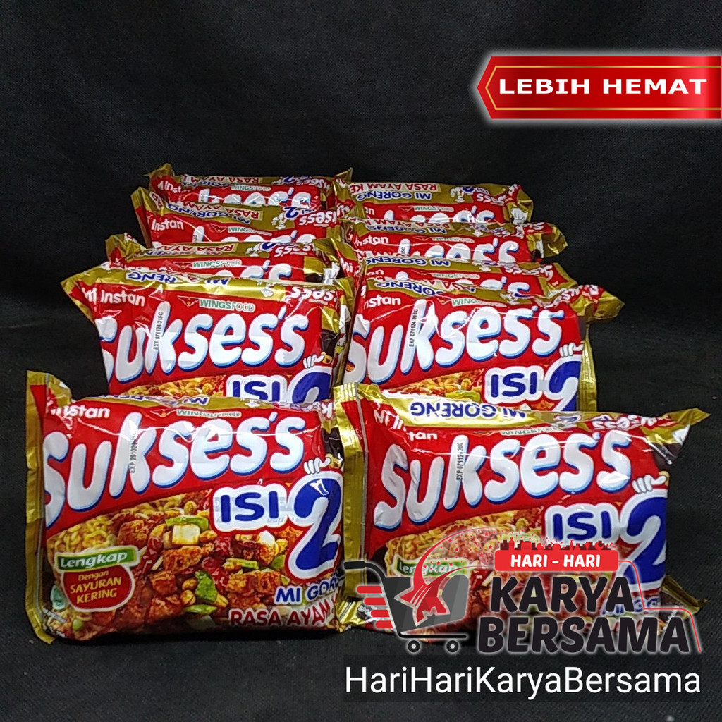 

SUKSES'S MIE INSTAN GORENG ISI 2 AYAM KECAP PACK 10'S X 129GR