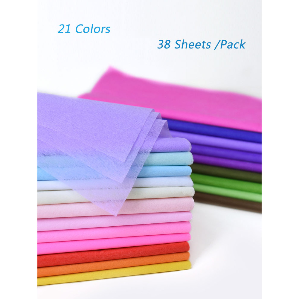 

Cotton Wrapping Flower Paper Non-Woven Floral Wrapping Paper 38Sheets Florist Supplies Waterproof Flower Bouquet Wrapping Paper