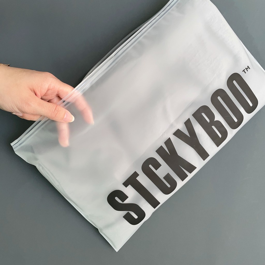 

100pcs wholesale custom printed frosted clothing eva zip lock zipper plastic poly bags with logo for tshirt packaging