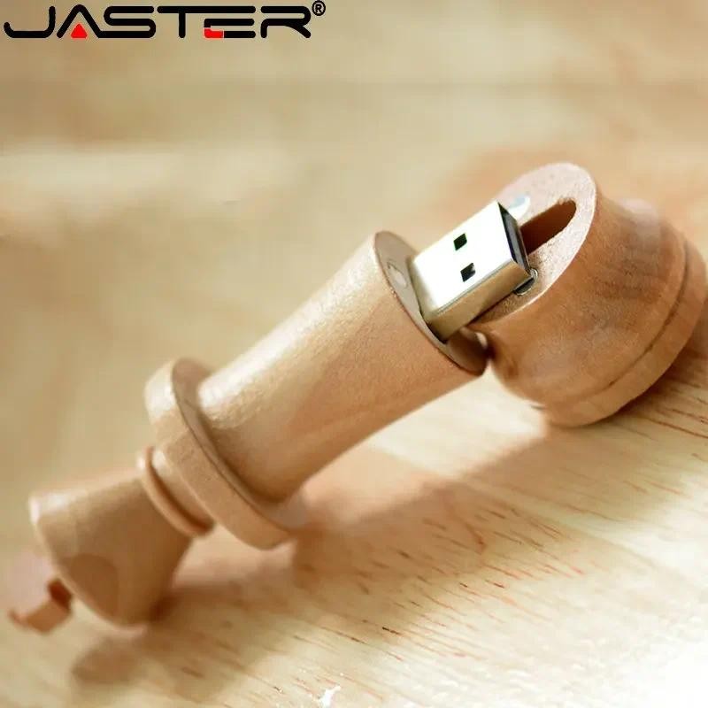 

Wooden International Chess USB Flash Drive 128GB Real Capacity Memory Stick 64GB Fancy Pendrive 32GB Shatterproof U Disk 16GB