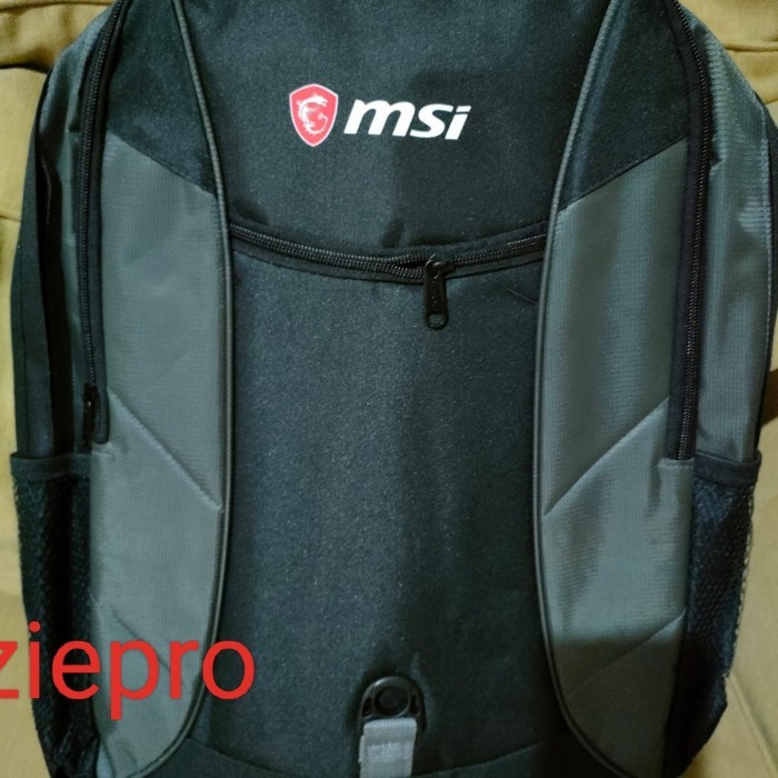 Tas laptop merek MSI backpack laptop MSI