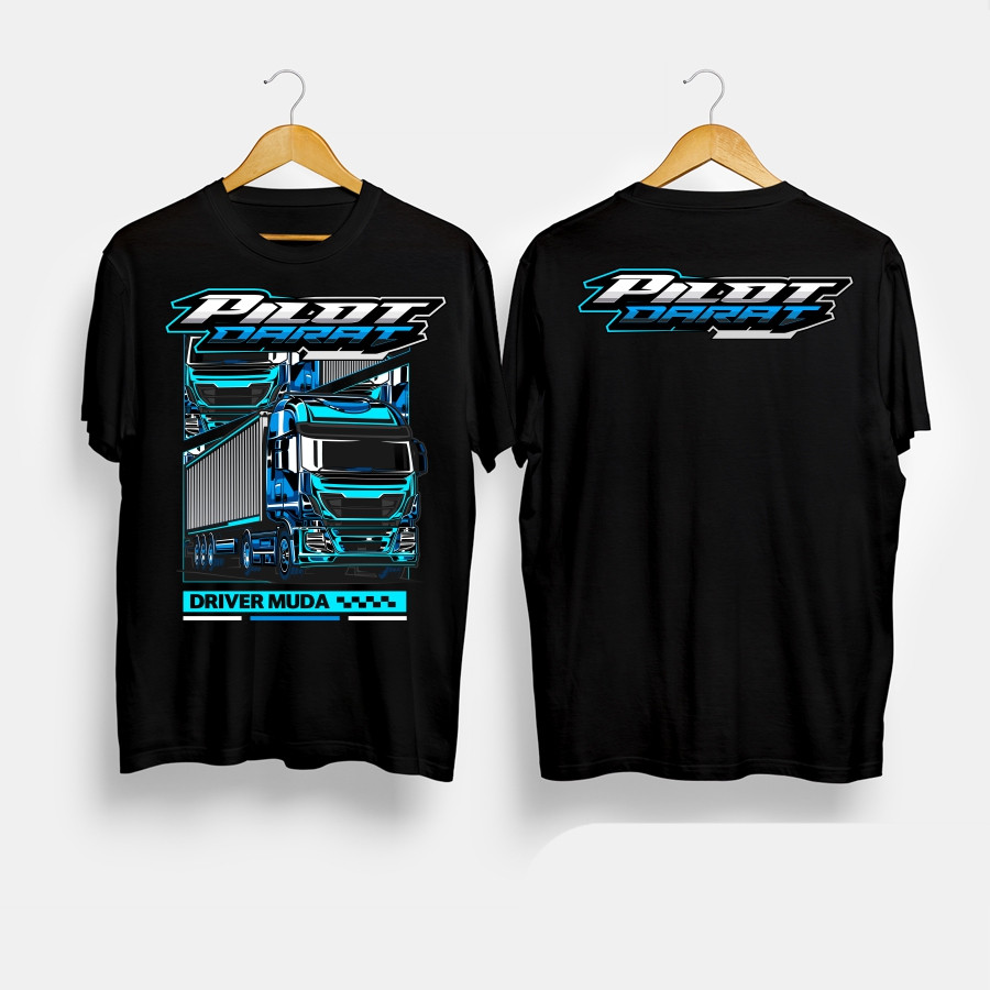 Kaos Baju Pilot Darat Driver Muda Truk Mania Kaos Truk