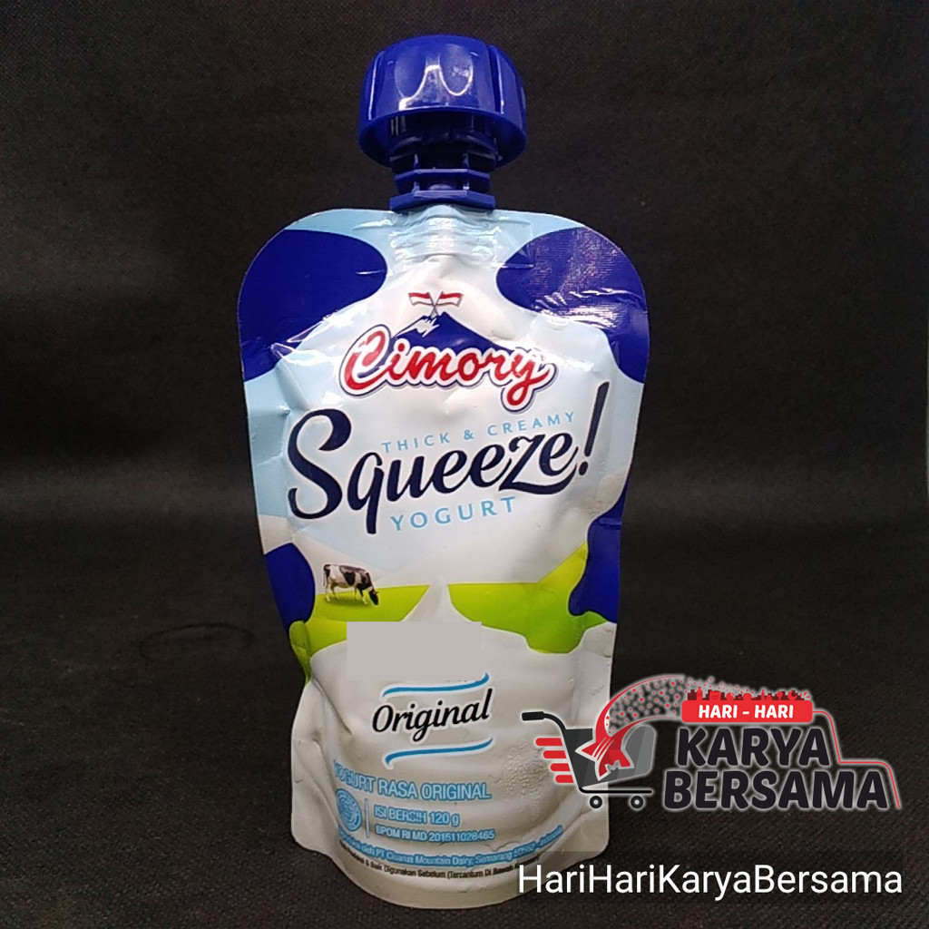 

CIMORY SQUEEZE YOGURT ORIGINAL 120GR