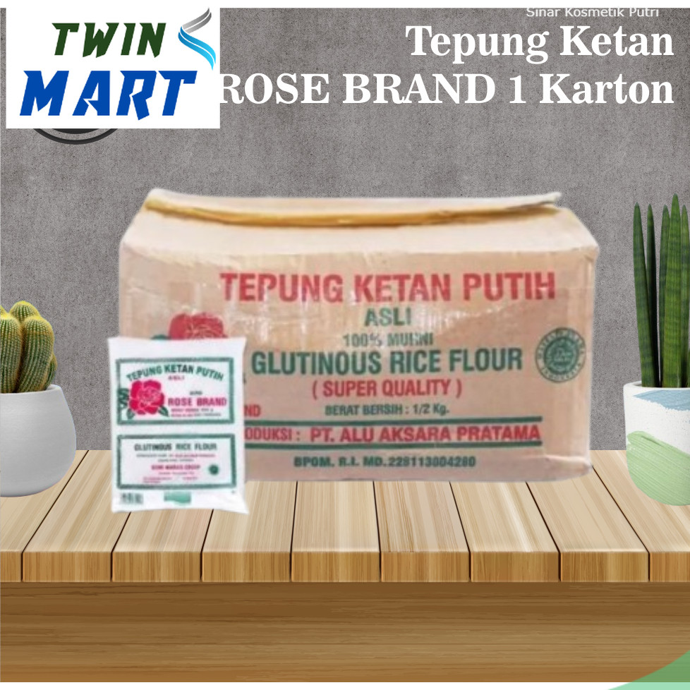 

Tepung Ketan RoseBrand / Kemasan 1 Karton / Berat 10 kg