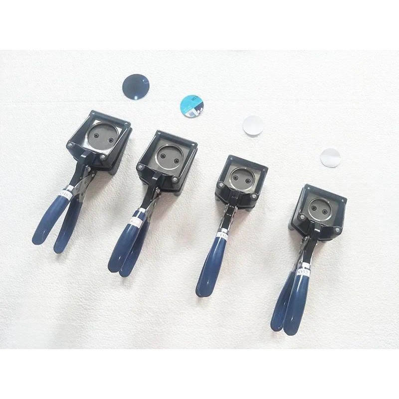

NEW Hand Held Manual Round 37mm 25mm 32mm 44mm Paper Graphic Punch Die Cutter for Pro Button Maker