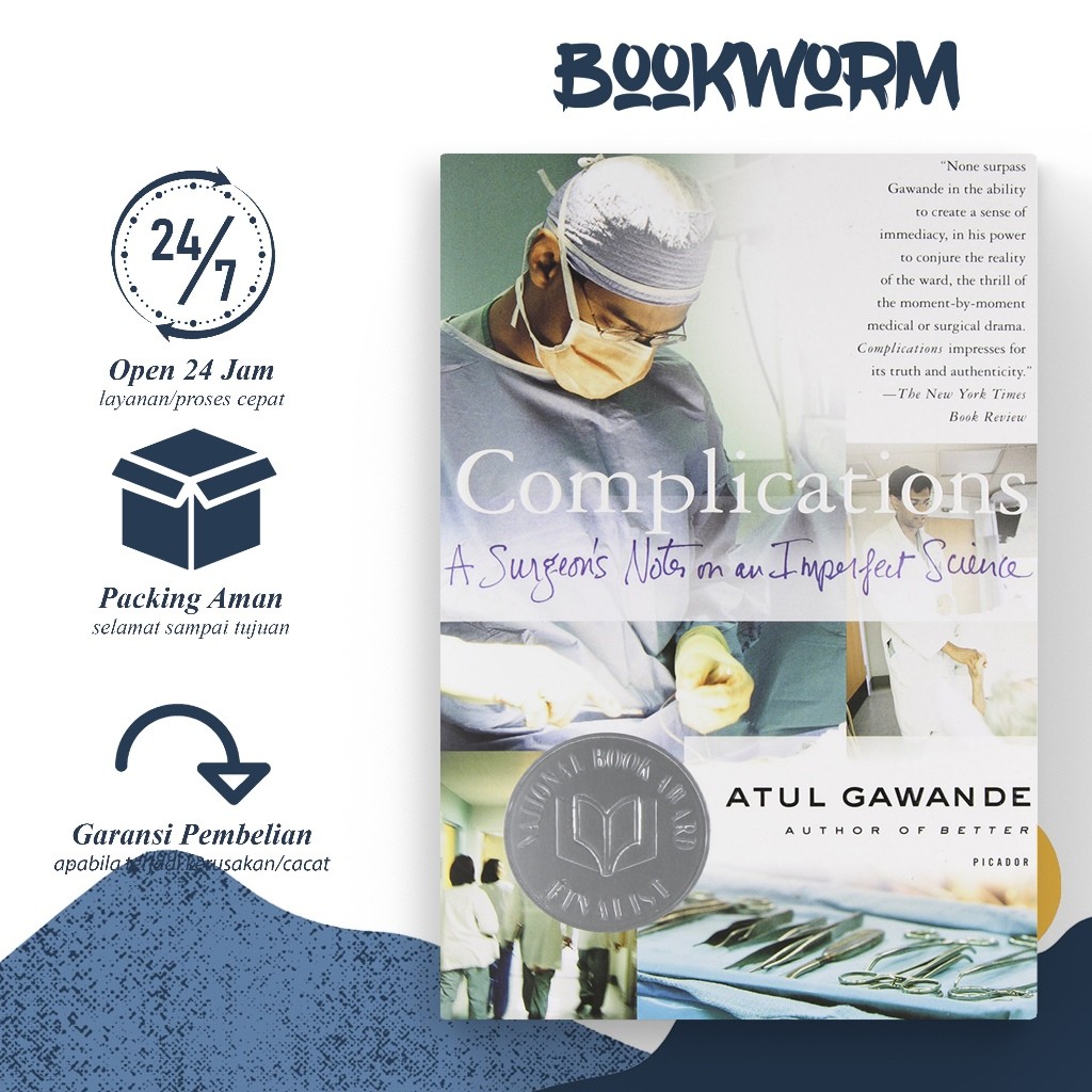 Complications by Atul Gawande (English)