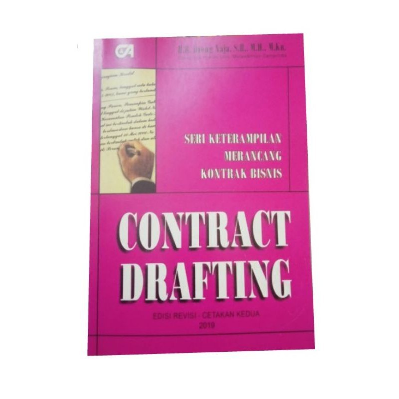 

BUKU CONTRACT DRAFTING EDISI REVISI CETAKAN KE DUA
