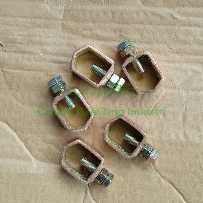 klem grounding rod 20mm/cincin stik rod grounding 20mm