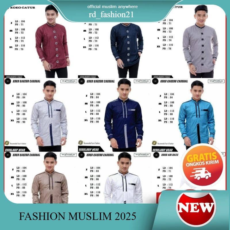 Baju Koko El Rumi Hadroh Az Zahir Prime Couple Ayah dan Anak Laki Laki Kemeja Ammu Anak Lebaran Pria