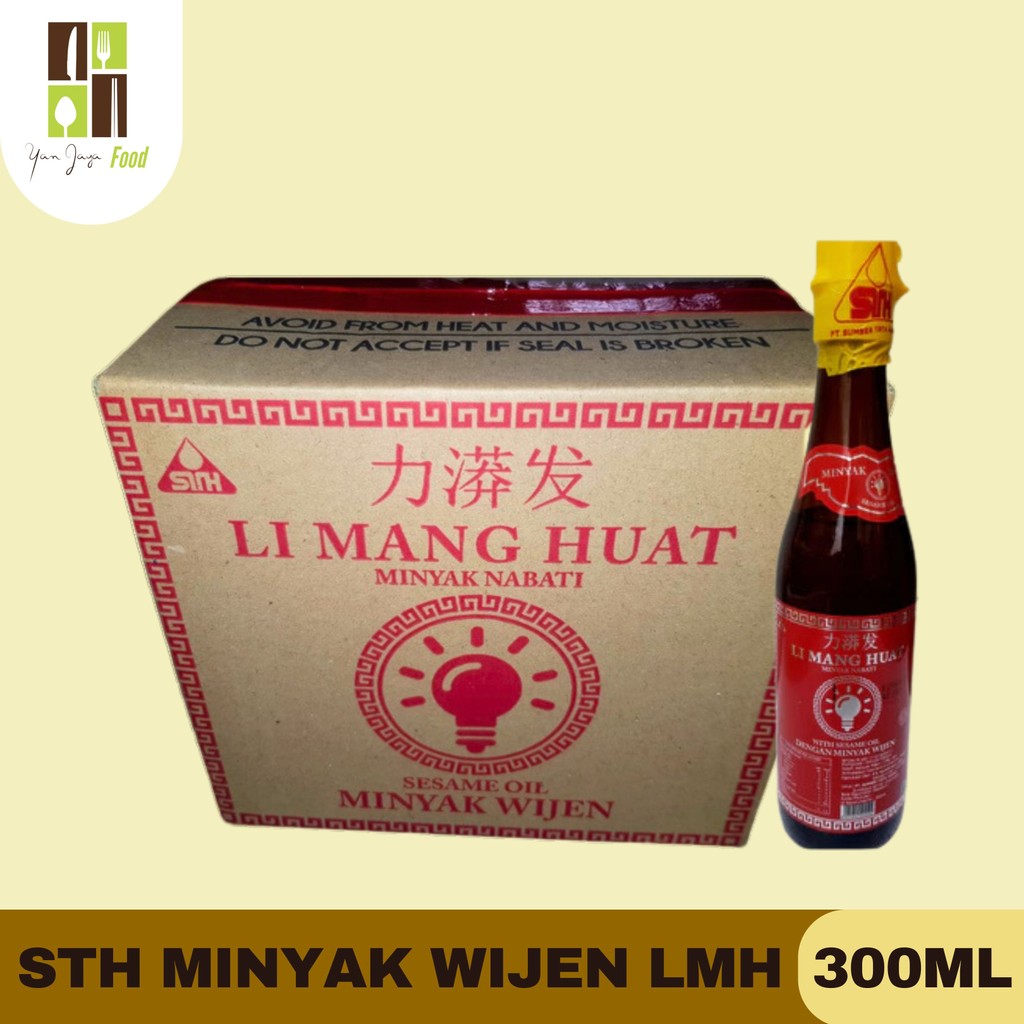 

STH Minyak Wijen / Sesame Oil LMH (Li Mang Huat) 300ml 1 Karton HARGA GROSIR