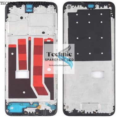 FRAME BEZZEL TULANG TENGAH DUDUKAN LCD OPPO A53 2020/A33 2020/A32 2020/A53S