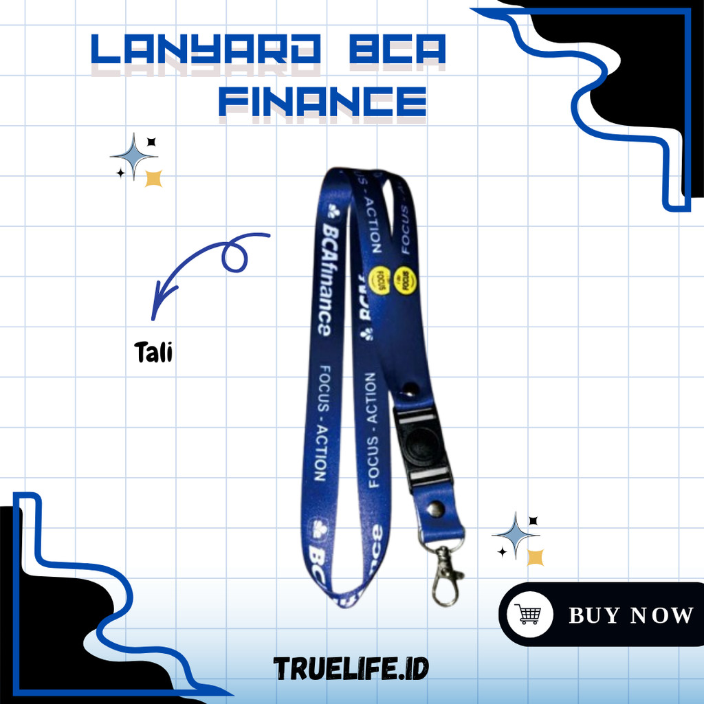

Tali ID Card/Lanyard BCA FINANCE [READY STOCK]