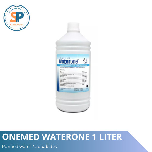 OneMed - Waterone 1 Liter / Aquabides / Purified Water