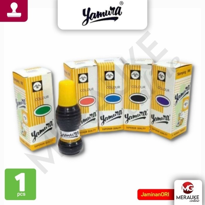 

Tinta Stempel / Stamp Pad Ink YAMURA Standar 27ml