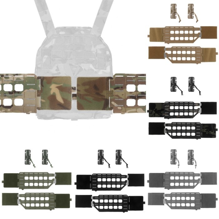 Agilite Repro - Wa rfig hter Cummerbund - Plate Carrier Fast Release Lepas Cepat QD Rompi Vest - Aks