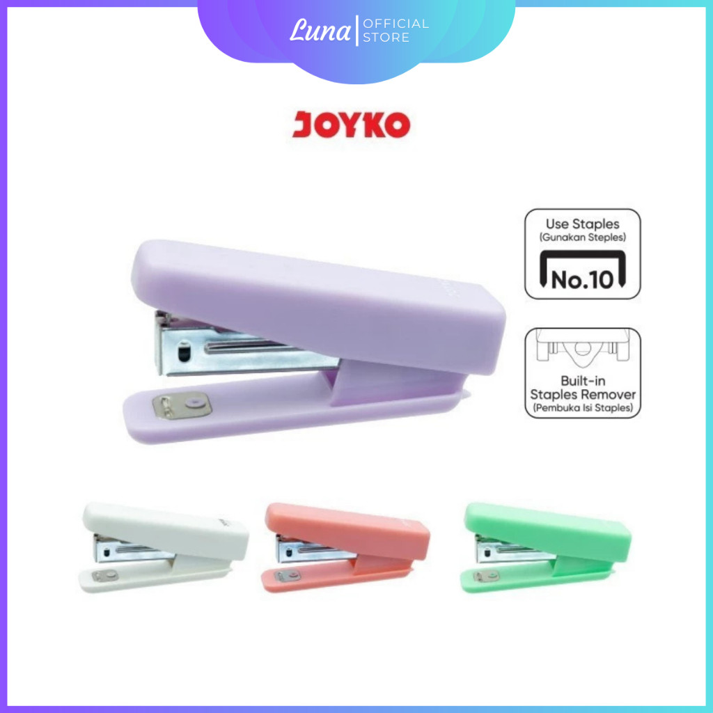 

Stepler Kecil Stapler Joyko Steples Jepretan Mini ST-22 1Pcs Penjepit Kertas Mini