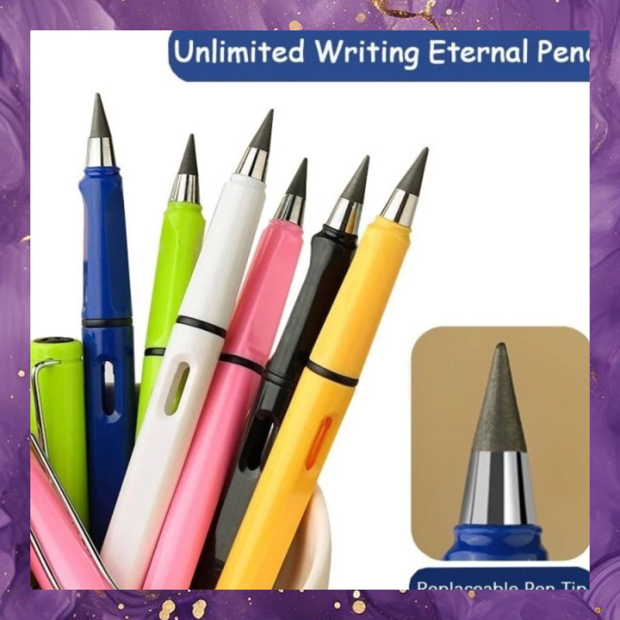 

(SBA) Pensil ABADI Pensil ETERNAL Pensil Tanpa Batas Pensil Tanpa Rautan AT2529A2