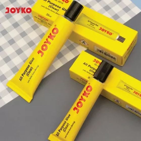 

(SKR) Lem Joyko GL-0509 All Purpose Glue 20ml Lem Kertas Serbaguna Bening Transparan Joyko Cair Bening GL 0509