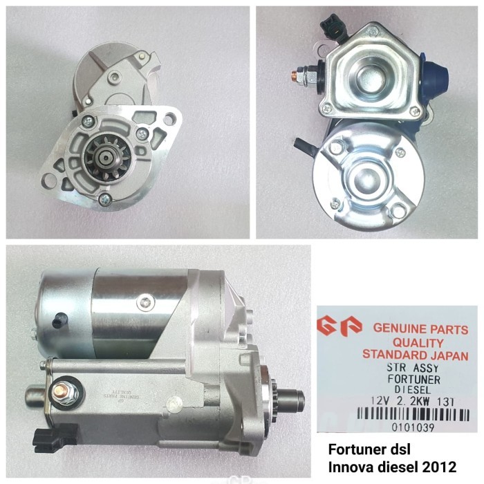 STARTER TOYOTA INNOVA DIESEL 2012 ON FORTUNER DIESEL