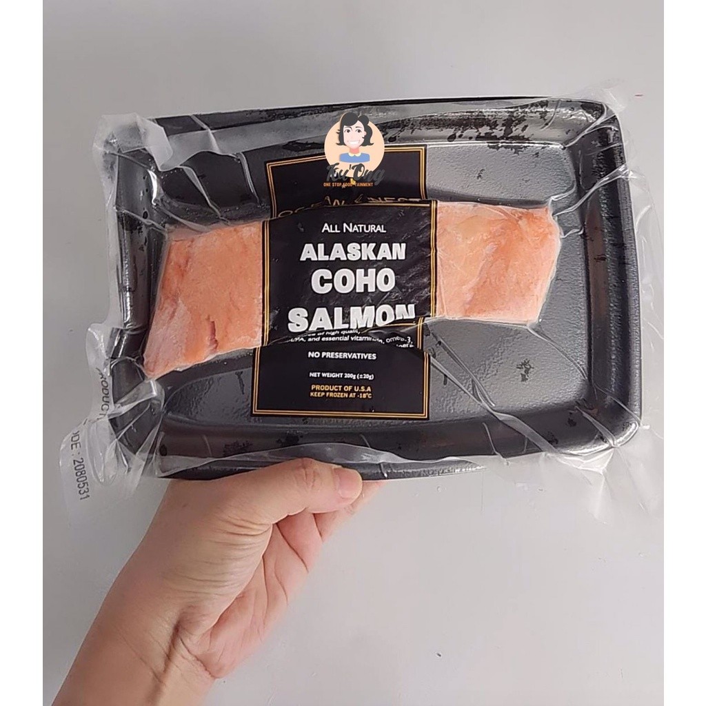 

Wild Catch Alaskan Coho Salmon - Ekor