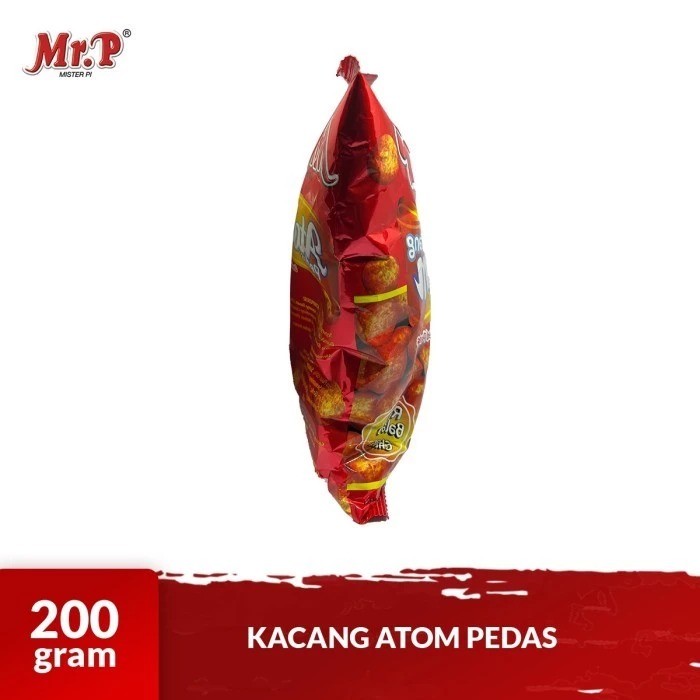 

Mr.P - Kacang Atom Pedas 200gr - Atom Coated Peanuts Chili