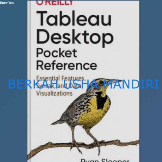 BUKU Tableau Desktop Pocket Reference