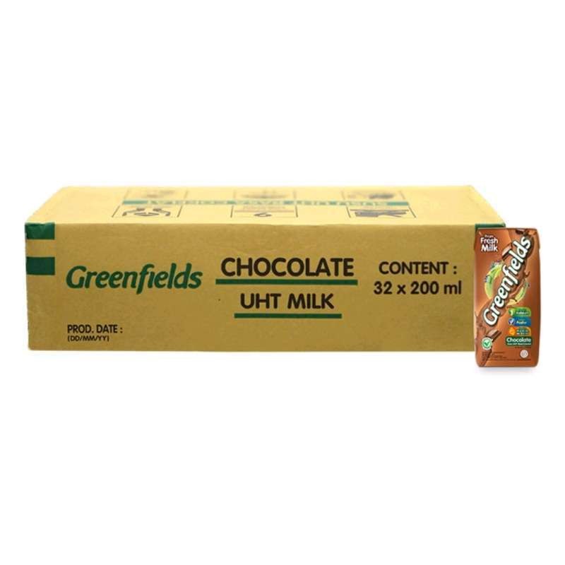 

Greenfields Susu UHT Chocolate 1 Karton (32x200ml)