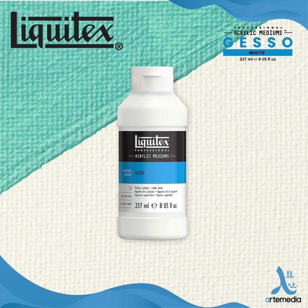 

Gramedia Surabaya - Liquitex Professional 237ml Gesso Acrylic Medium WHITE GESSO