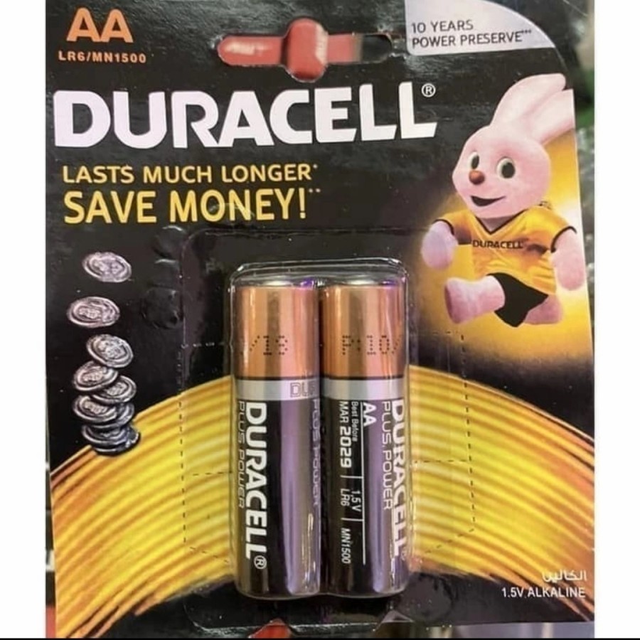 Baterai Duracell AA isi 2 Battery Duracell Alkaline A2 isi 2 Bp4 - WJI