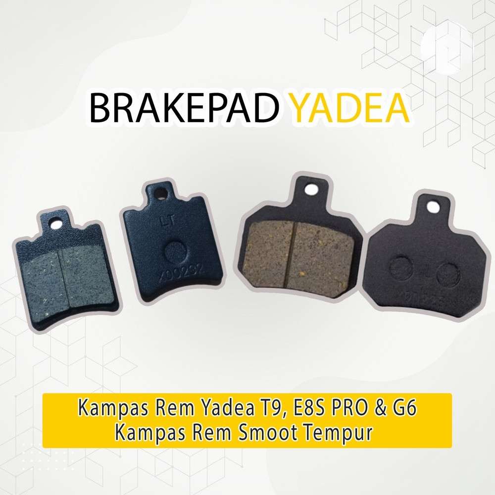Kampas Rem Motor Listrik Yadea Davigo Smoot Viar LTX Brakepad