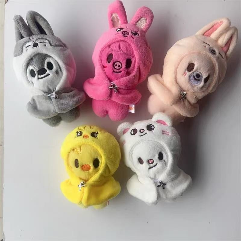 Stray Kids Stray Children SKZOO 12cm Doll Cloak Doll Keychain Square Jar Doll Fan Gift Star Peripher
