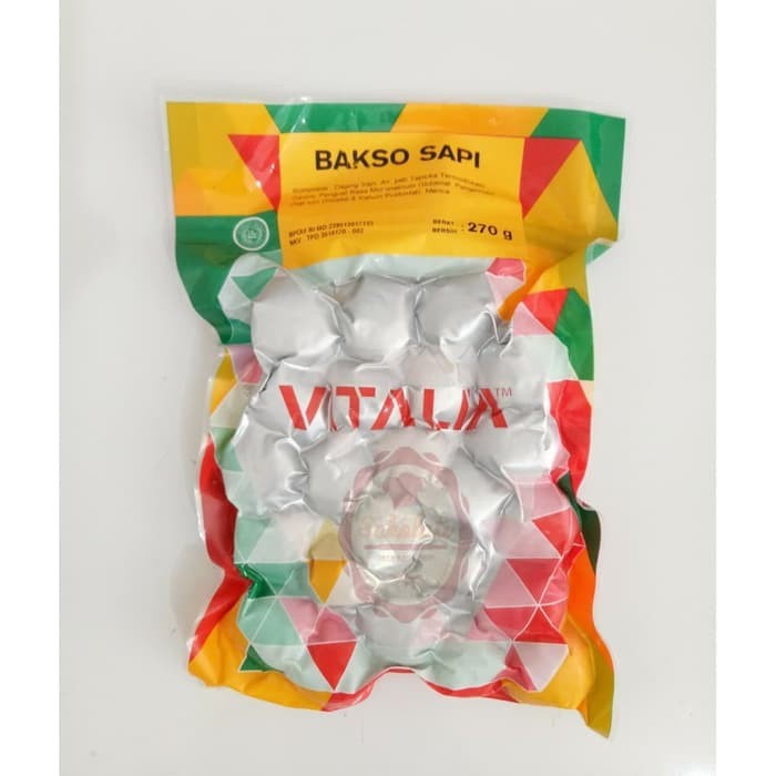 

Vitalia bakso sapi 270 gr