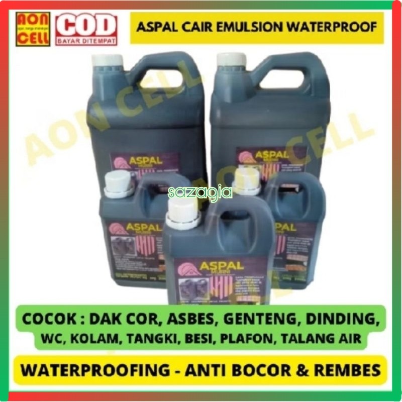(SG) Aspal Cair 5kg 5 Liter