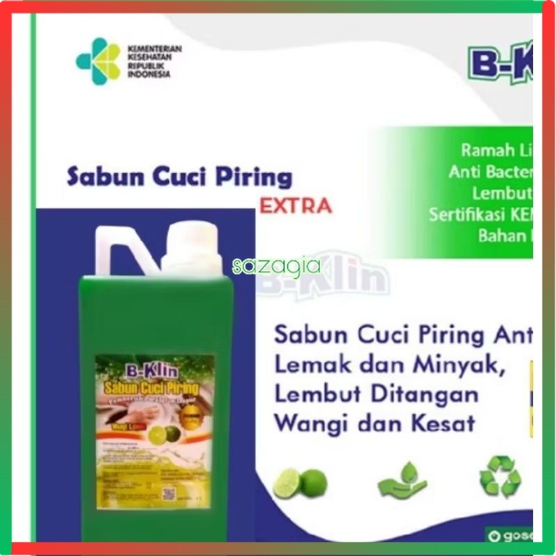 (SG) sabun cuci piring ekonomis bisnis b-klin 1 liter